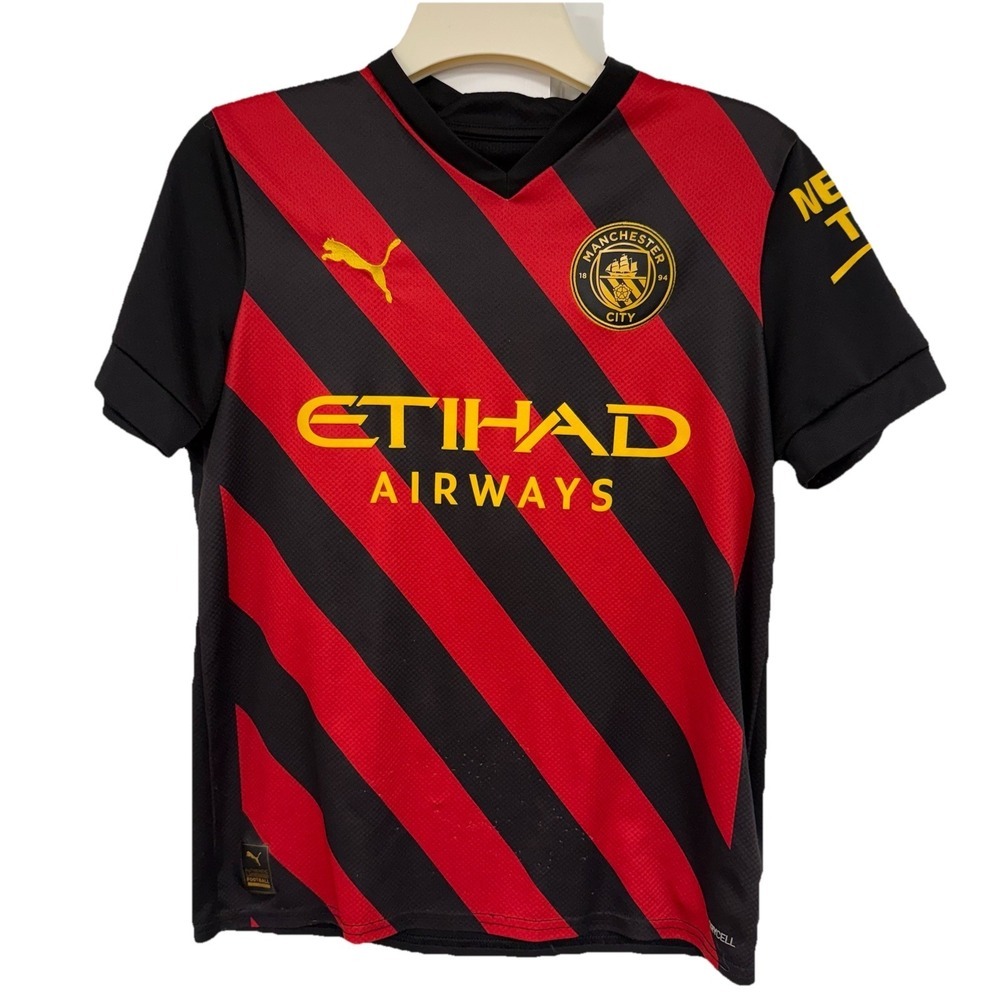 Manchester City FC Football Soccer Jersey Shirt Away Youth L Grealish *Read